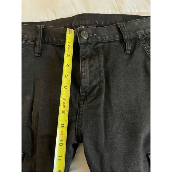 Armani Exchange Mens Cargo Pants Jeans Size 33 Black - Picture 7 of 8